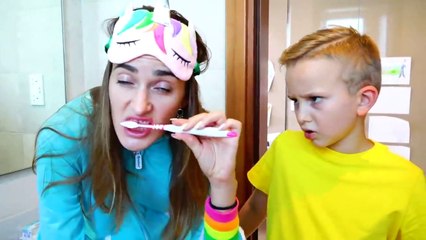 Vlad pretends to be a parent for Mom