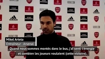 Arteta : "Nous avions besoin d'une grande performance"