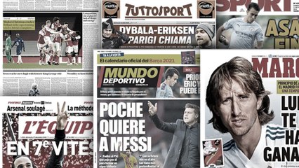 Mauricio Pochettino veut un mercato XXL pour le PSG,  l'Angleterre impressionnée par la renaissance d'Arsenal