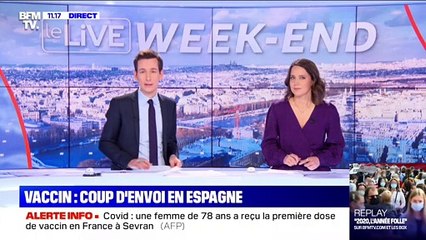 Coup d'envoi de la campagne de vaccination en Espagne - 27/12