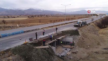 Köprüde genişletme çalışmaları sona erdi