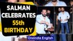 Salman Khan celebrates 55th birthday, wishes pour in on social media|Oneindia News