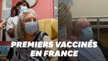 Covid-19: ils ont reçu les premiers vaccins contre le virus en France