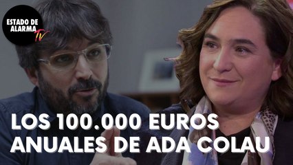 ¡ADA COLAU CONFIESA su sueldo! 100.000 euros anuales mientras crecen las COLAS del HAMBRE