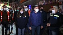 Başkan Günel, gece mesaisi yapan personele sıcak çorba ikram etti