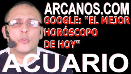 ACUARIO - Horóscopo ARCANOS.COM 27 diciembre de 2020 al 2 de enero de 2021- Semana 53-2020,01-2021