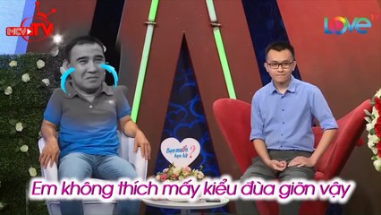 Cô nàng SỐNG NGUYÊN TẮC, dùng ly 'ĐẬP ĐẦU' bạn trai vì DÁM HÔN LÉN khiến Quyền Linh XANH MẶT IBMHH