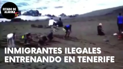 ¿Por qué ENTRENAN tanto los ILEGALES en TENERIFE?