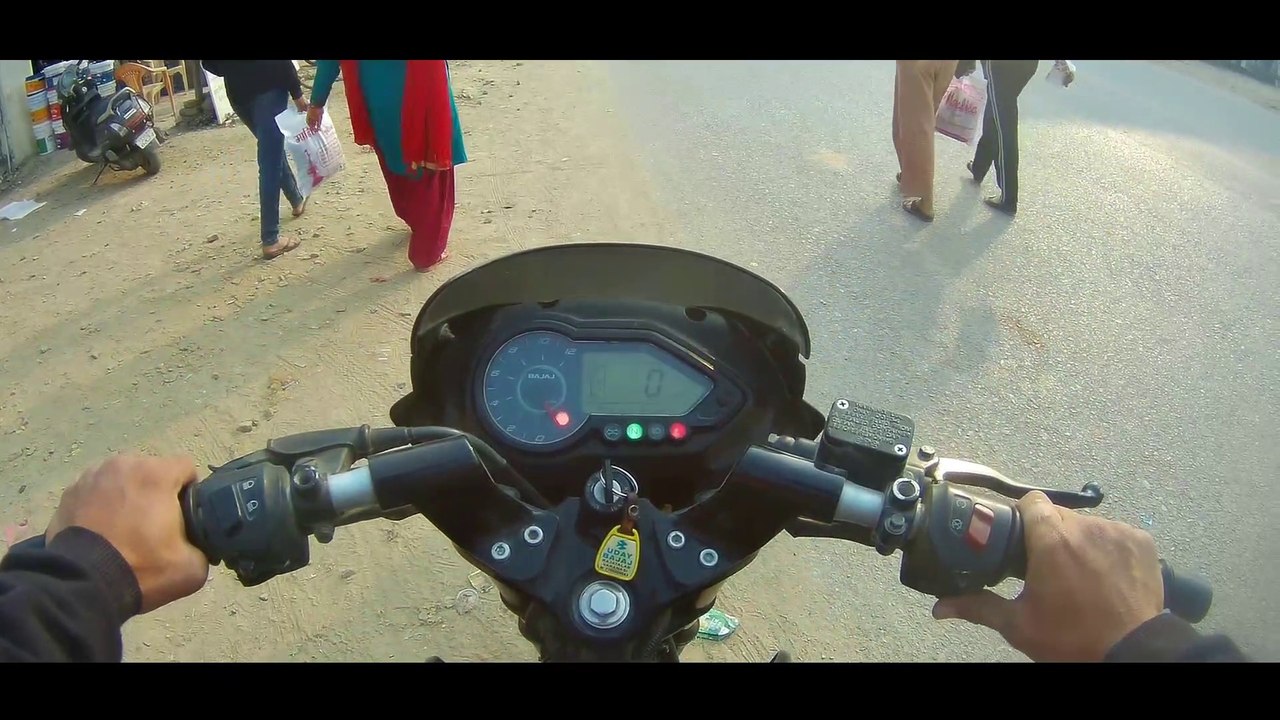 Indian biker Closecall