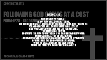 Following GOD Comes at a Cost