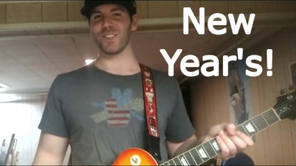 Guitar Lesson How To Play "Auld Lang Syne"