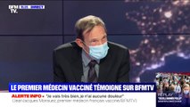 Le Dr Jean-Jacques Monsuez, premier médecin français a avoir été vacciné contre le Covid-19, témoigne sur BFMTV