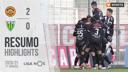 Highlights: CD Nacional 2-0 Tondela (Liga 20/21 #11)