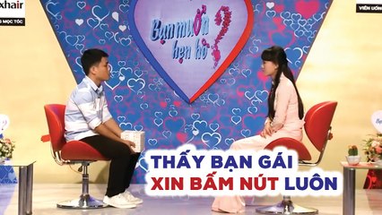 Chàng trai đến từ VIỆT NAM vừa thấy cô nàng MẶC ÁO DÀI ƯNG QUÁ, mở màn XIN QUYỀN LINH BẤM NÚT luôn