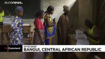 Voting underway in Central African Republic's presidential and legislative elections