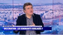 Covid-19: ces soignants soulagés par le début de la campagne de vaccination