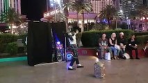 Amazing Michael Jackson street performance in Las Vegas