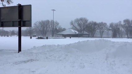 They're like small mountains of snow