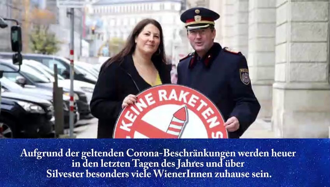 Wien: Bitte verzichten Sie über Silvester auf Böller und Co. - Strafen bis 3600 Euro