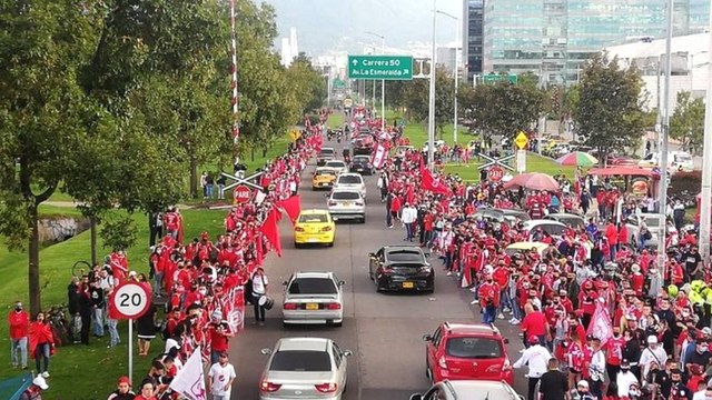 Decretan toque de queda y ley seca en Bogotá por final de fútbol colombiano