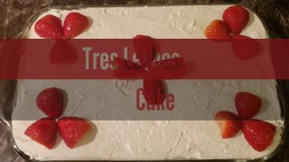 Easy Tres Leches Cake Recipe/ Three milk cake