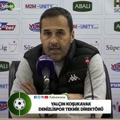 Yalçın Koşukavak: "Mağlup olabiliriz ama Denizlispor yenilmez"