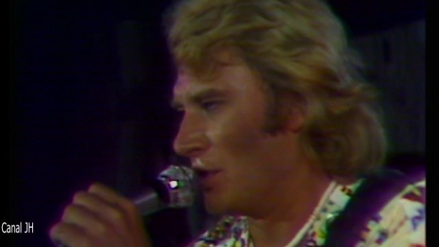 Johnny Hallyday Gabrielle Porte-avion Foch 1979