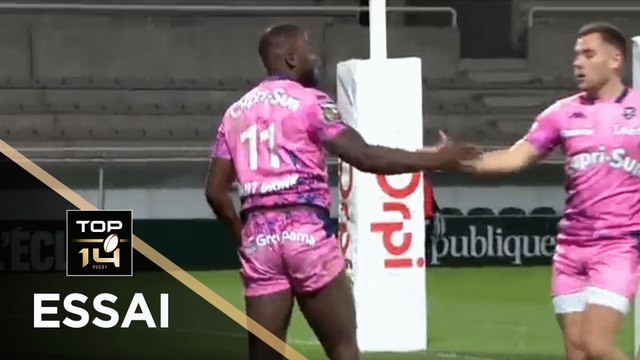 TOP 14 - Essai de Lester ETIEN (SFP) - Pau - Paris - J12 - Saison 2020/2021