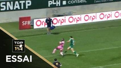 TOP 14 - Essai de Lester ETIEN (SFP) - Pau - Paris - J12 - Saison 2020/2021