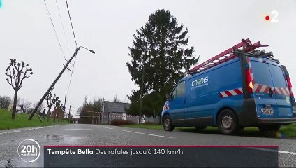 Tempête Bella : des rafales de vent jusqu'à 140 km/h et de nombreux dégâts