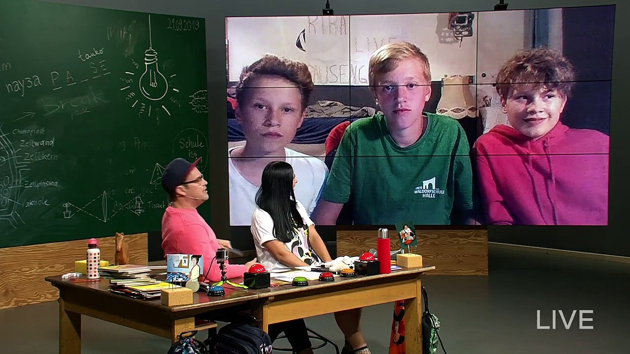 KiKA LIVE - Pausengames: Das Voting vom 21. Sep 2019