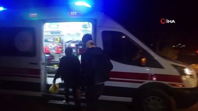Polisin ‘dur’ ihtarına uymayıp kaza yapınca yakalandı