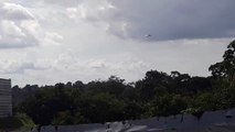 Embraer 195 PR-AUF on final approach before to land in Manaus coming from Tefé