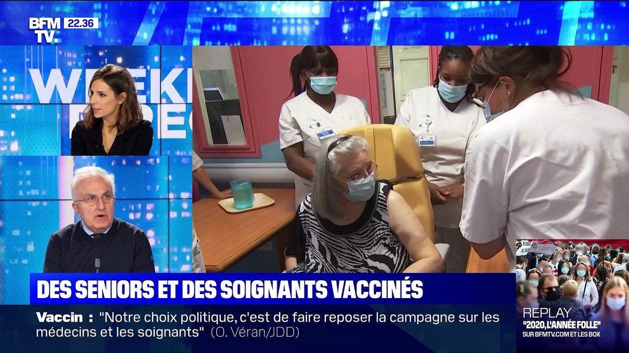 Des seniors et des soignants vaccinés - 27/12