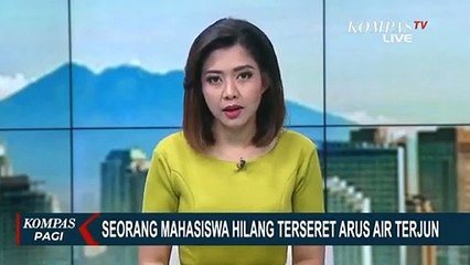 Tải video: Berniat Menolong Teman, Mahasiswa Hilang Tenggelam Terseret Arus Air Terjun