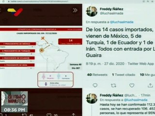 COVID-19 | Venezuela registra 351 casos comunitarios, 14 importados y tasa de recuperación de 95%
