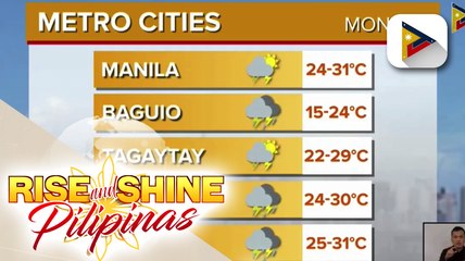 PTV INFO WEATHER: Dalawang LPA, inaasahan sa loob ng PAR bago matapos ang 2020
