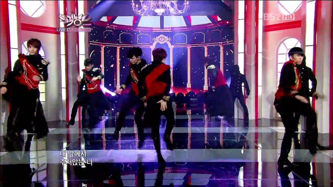 [121109] HD BOYFRIEND 보이프렌드 "Janus 야누스" Music Bank