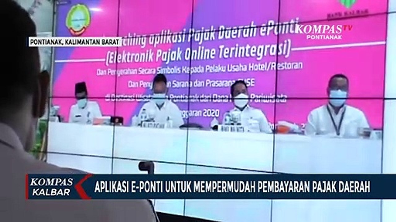 Pemkot Pontianak Luncurkan E-Ponti, Aplikasi untuk Permudah Pembayaran Pajak