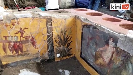 Ahli arkeologi temui kedai makanan segera kuno di Pompeii