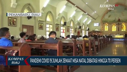 Pandemi Covid 19 Jumlah Jemaat Misa Natal Dibatasi Hingga 70 Persen