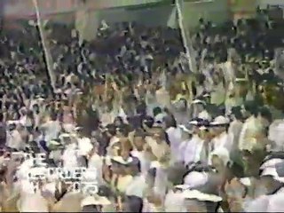 Pakistan v India at Sharjah 1987
