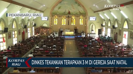 Dinkes Tekankan Terapkan 3M Di Gereja Saat Natal