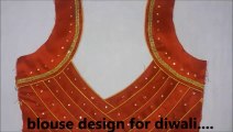 Beautiful blouse back neck design cutting and stitching step by step in hindi