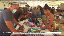 Fidji : 400 cartons de vêtements et produits d'hygiène prêts à partir