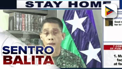 PHL Army Chief Lt. Gen. Sobejana, kinumpirma na ilang sundalo ang nabakunahan na vs. COVID-19; PNP, nakikipag-ugnayan sa FDA hinggil sa bentahan ng ‘di otorisadong COVID-19 vaccine