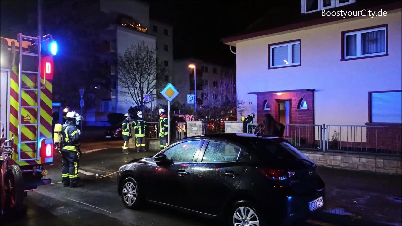 Brand in Mainz-Gonsenheim mit zwei verletzten Personen