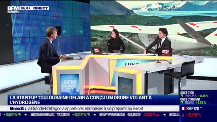 Bastien Mancini (Delair) : Delair a conçu un drone volant à l'hydrogène - 28/12