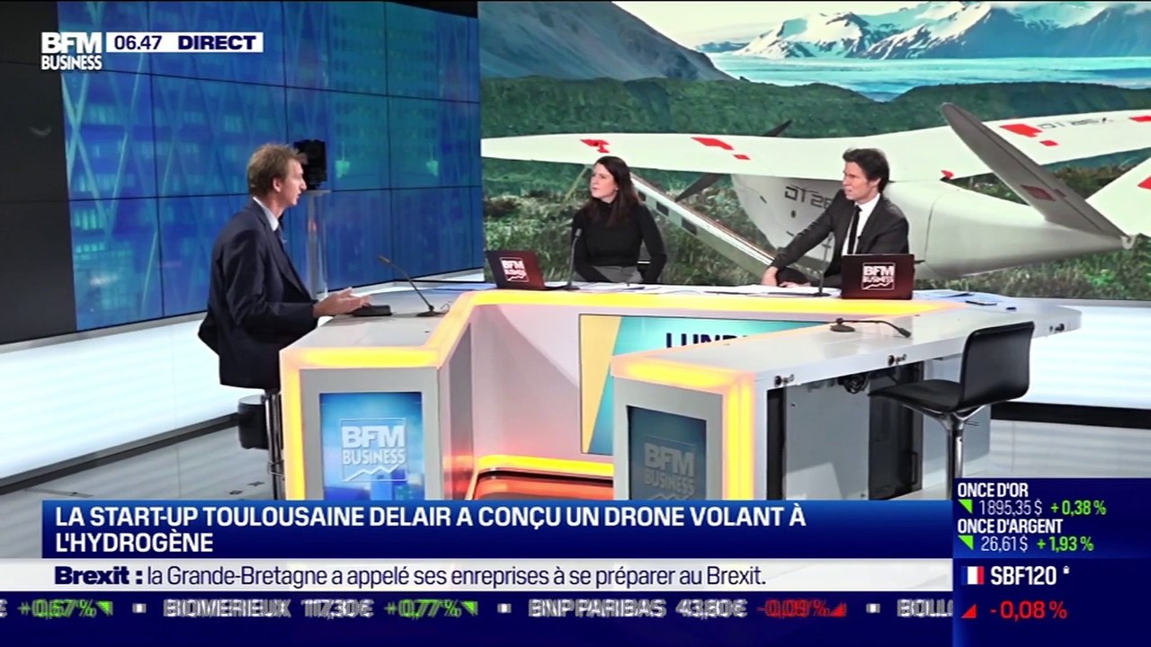 Bastien Mancini (Delair) : Delair a conçu un drone volant à l'hydrogène - 28/12