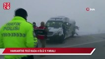 Hakkari'de yolcu minibüsü tırla çarpıştı: 4 ölü, 5 yaralı